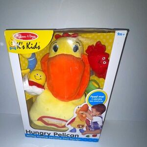 Melissa & Doug K's Kids Colorful Hungry Pelican Plush